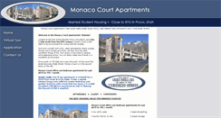 Desktop Screenshot of monacocourtapartments.com